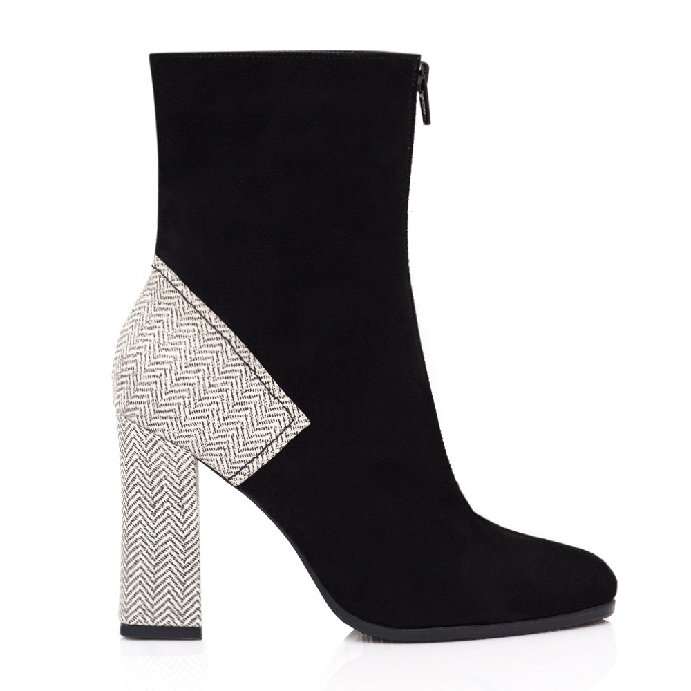 Botine Piele Cu Fermuar Jenifer C29 - orice culoare