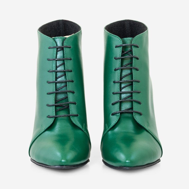 Botine Dama Piele Verde Sofia D11 - orice culoare