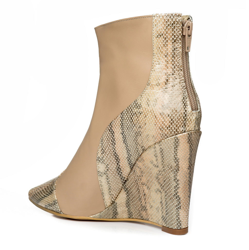 Botine Lara cu Platforma Gri I4- orice culoare