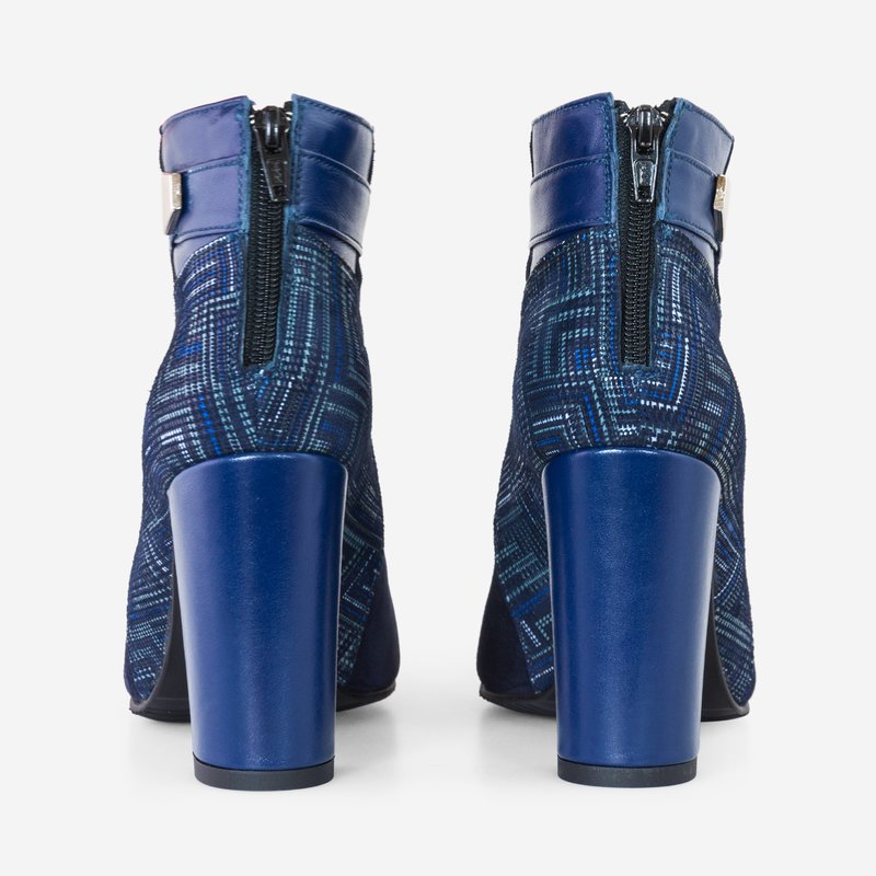Botine Dama Piele Bleumarin Isabel D14 - orice culoare