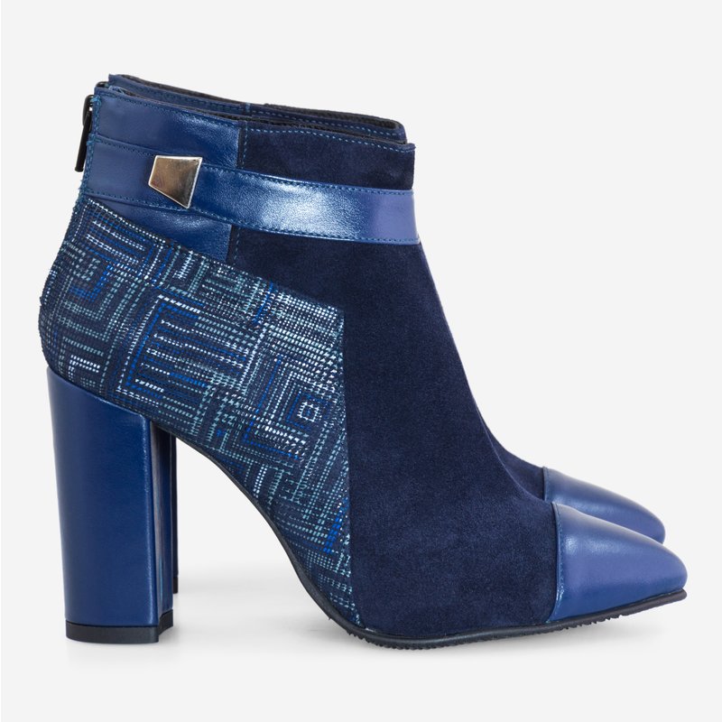 Botine Dama Piele Bleumarin Isabel D14 - orice culoare
