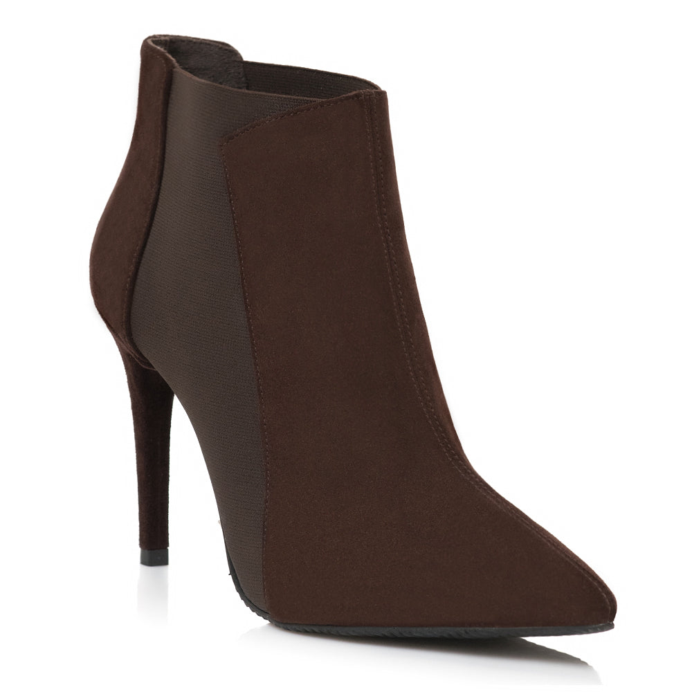 Botine Piele Simple Brown E4 - Orice Culoare