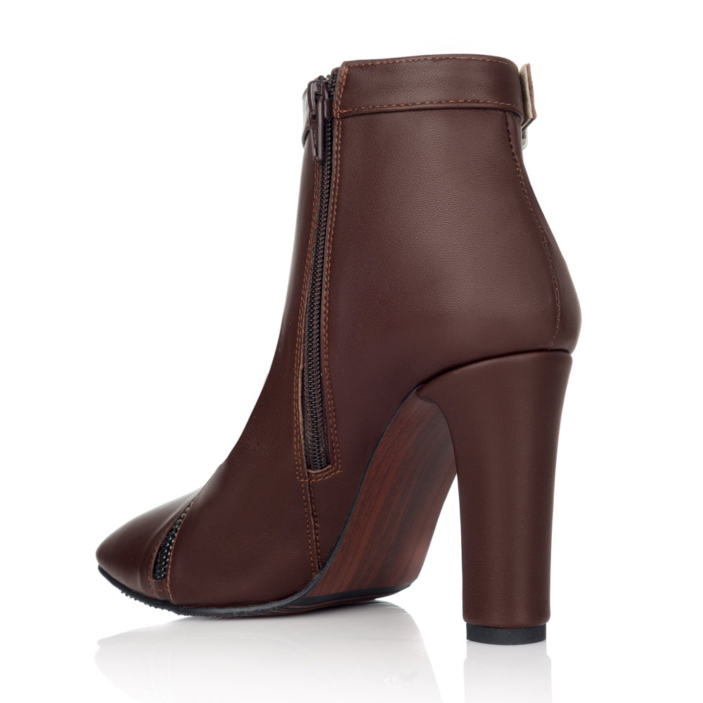 Botine Dama Diva Maro piele naturala - orice culoare