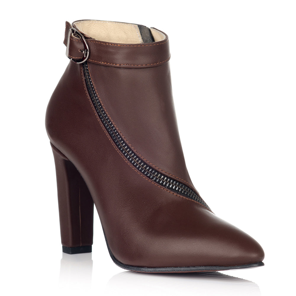 Botine Dama Diva Maro piele naturala - orice culoare