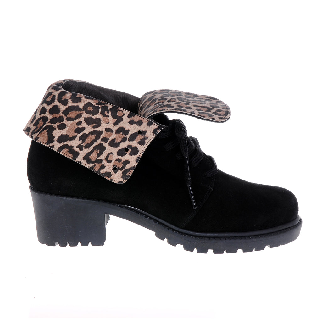 Bocanci piele animal print  - disponibili pe orice culoare