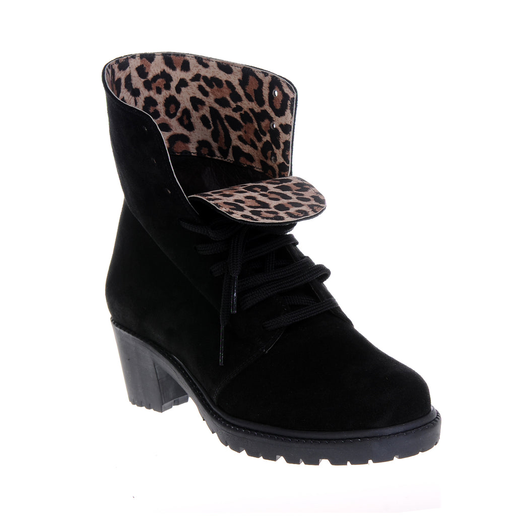 Bocanci piele animal print  - disponibili pe orice culoare