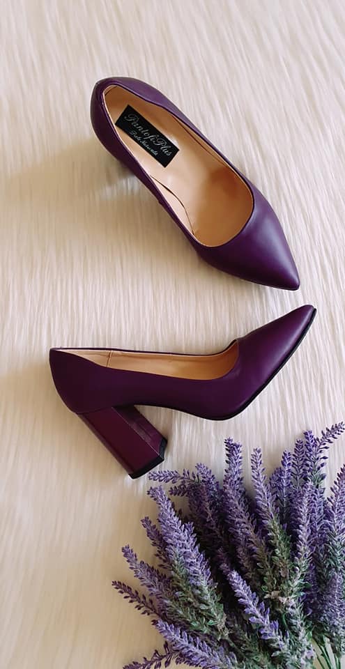 Pantofi Piele Lacuita Bleu Irene C46 - orice culoare