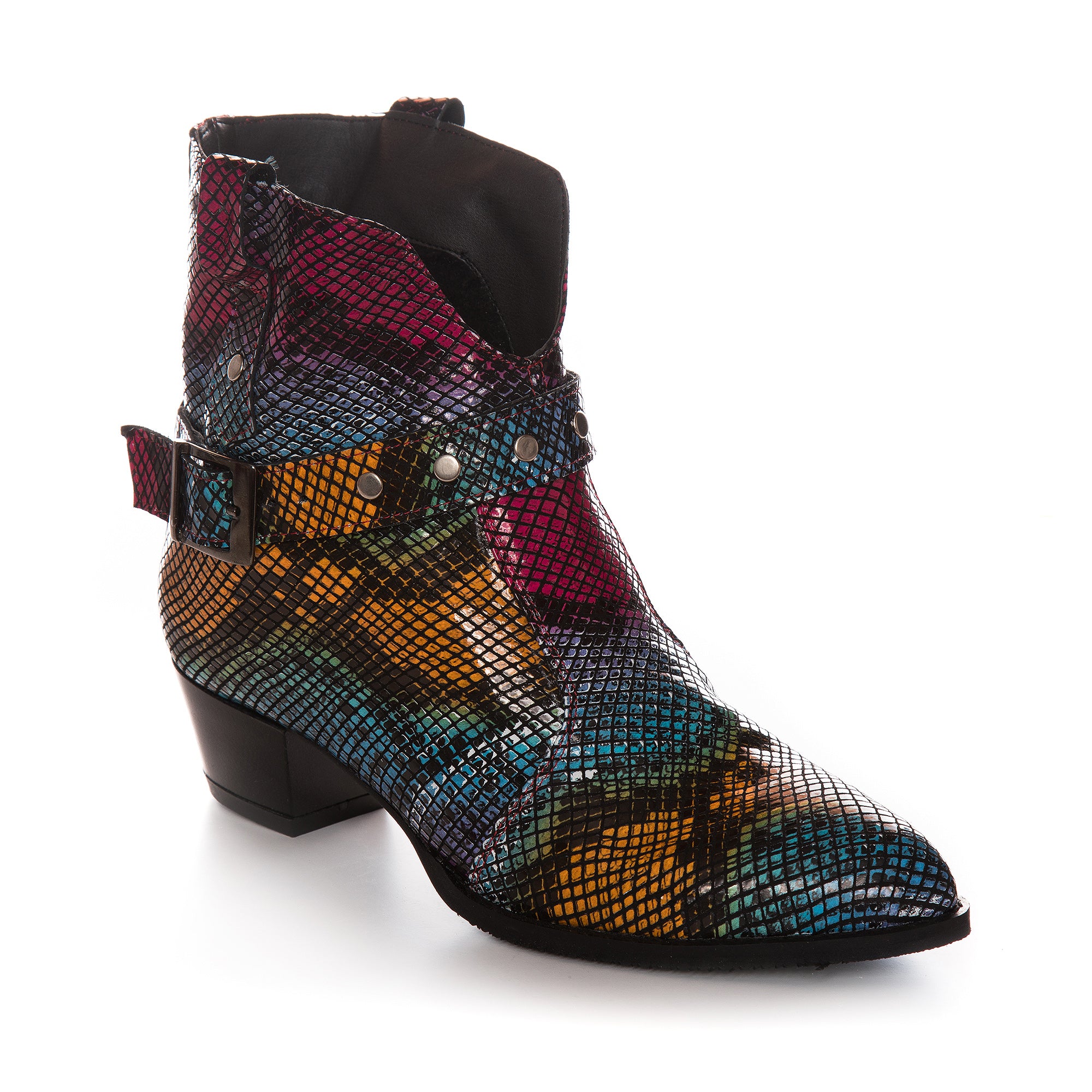 Ciocate Piele Naturala Tip Sarpe Color V25 - Orice Culoare
