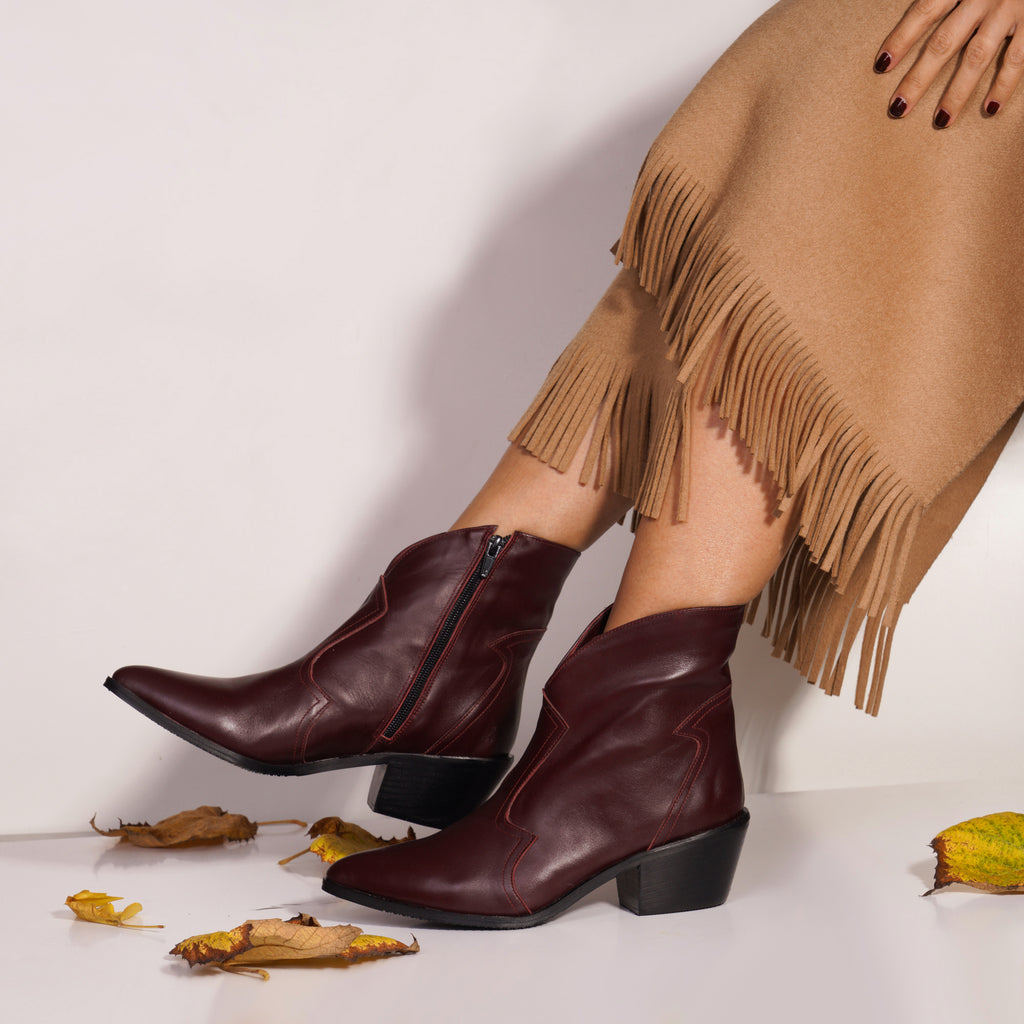 Ciocate piele naturala maro Chloe A10 - orice culoare