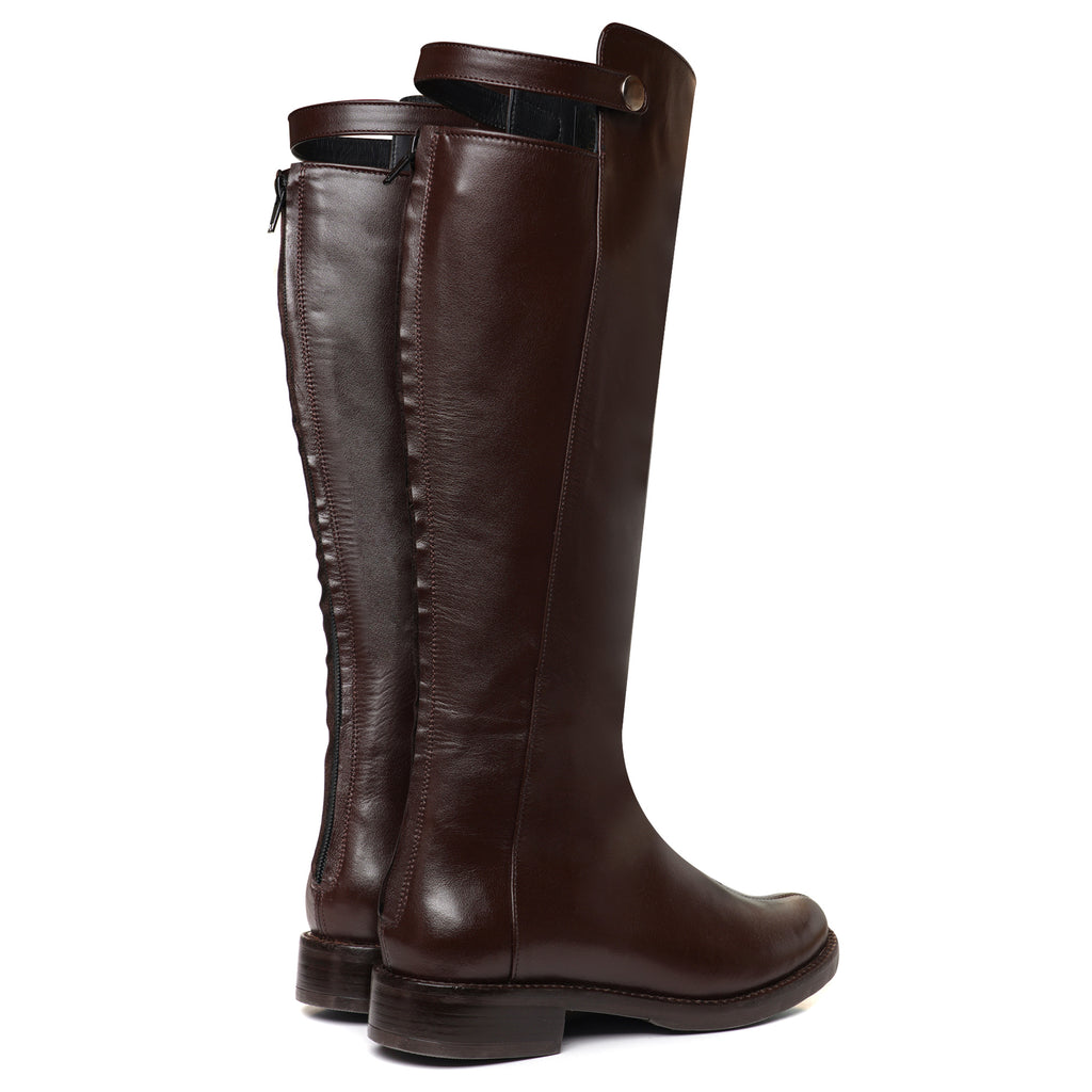 Cizme Calarie Piele Naturala Maro E40 - orice culoare