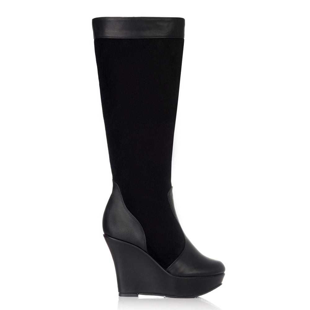 Cizme dama cu platforma negru I2 - orice culoare