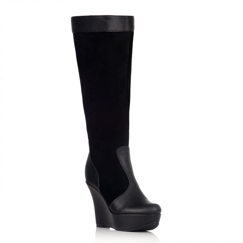 Cizme dama cu platforma negru I2 - orice culoare