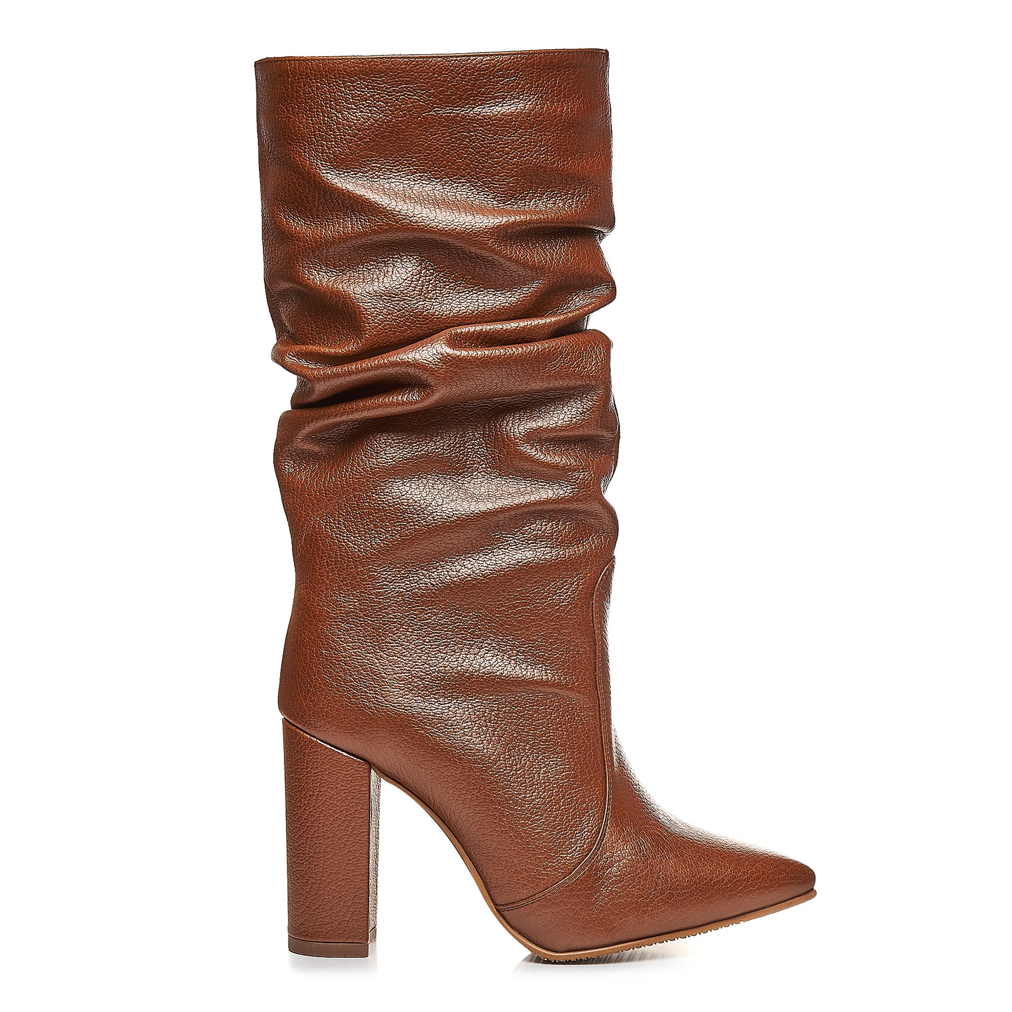 Cizme Fronsate Piele Maro Helga L7 - orice culoare
