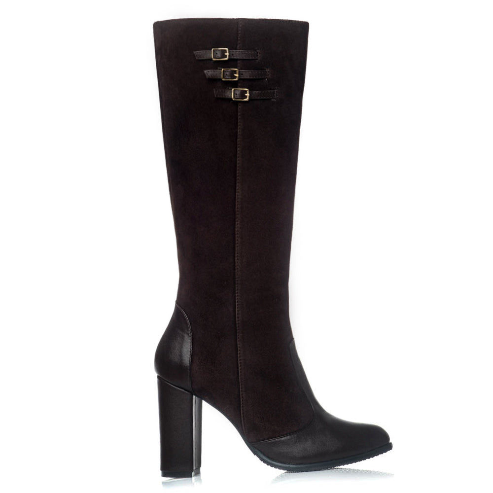 Cizme dama piele bordo S2 - orice culoare