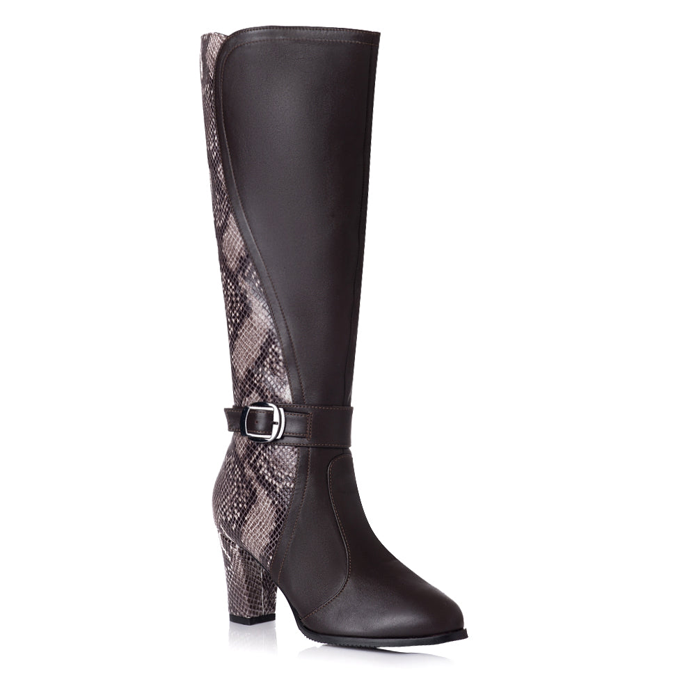 Cizme Dama Piele Maro Snake Anabel T4 - orice culoare