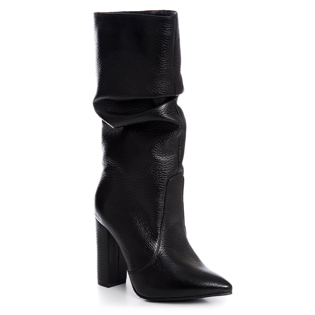 Cizme Fronsate Piele Naturala Helga L7 - orice culoare
