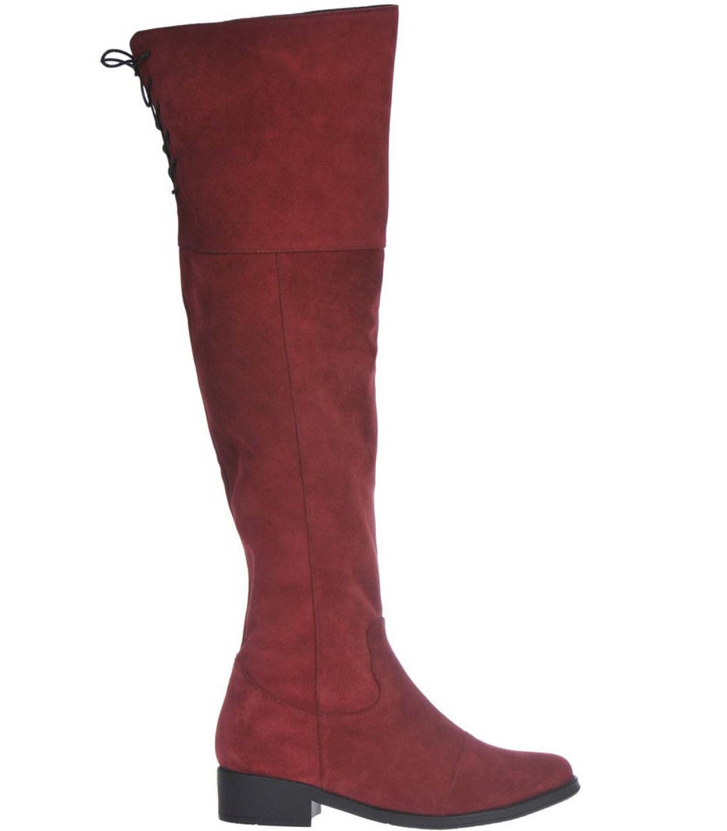 Cizme Piele Intoarsa  Peste Genunchi Sabri S3 - orice culoare