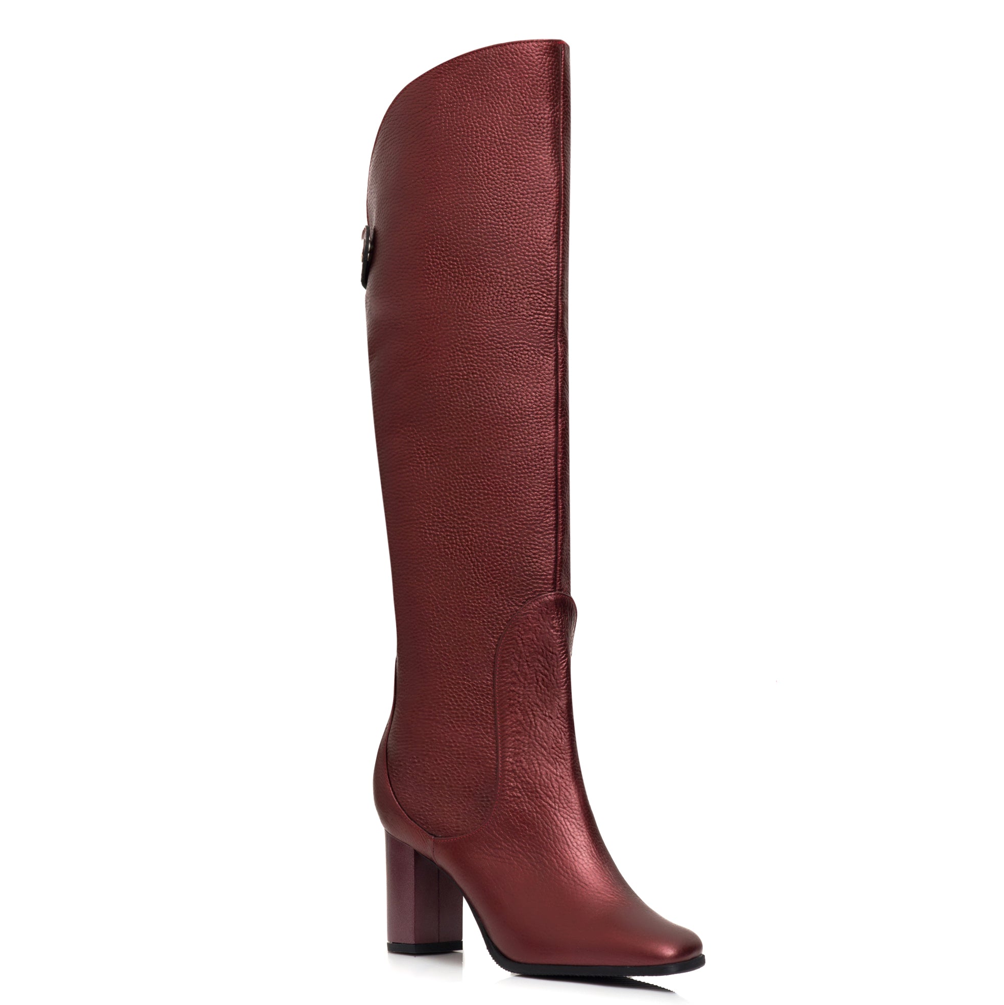 Cizme Piele Bordo Inalte Jasmin C11 - orice culoare