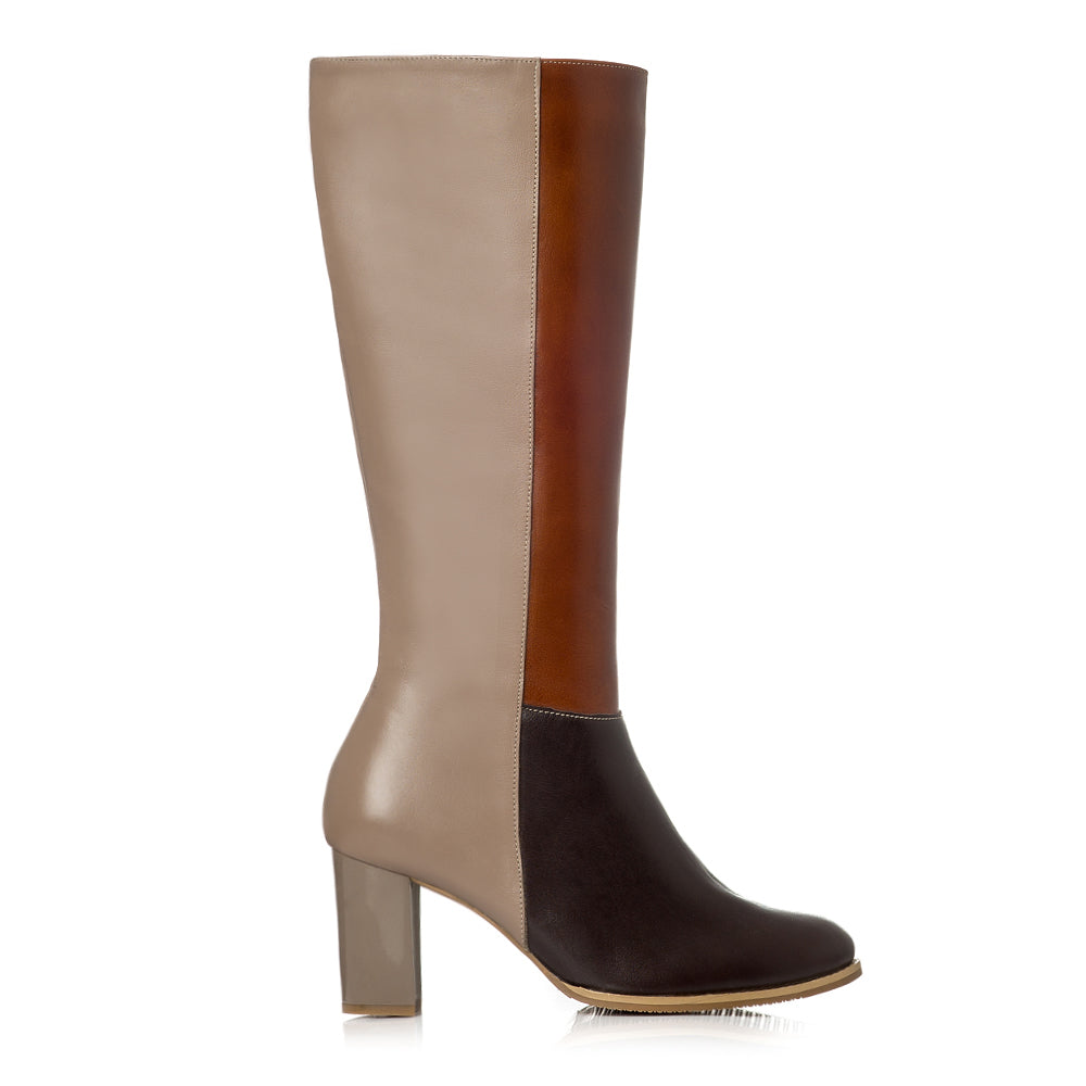 Cizme dama piele Elegance Maro - orice culoare