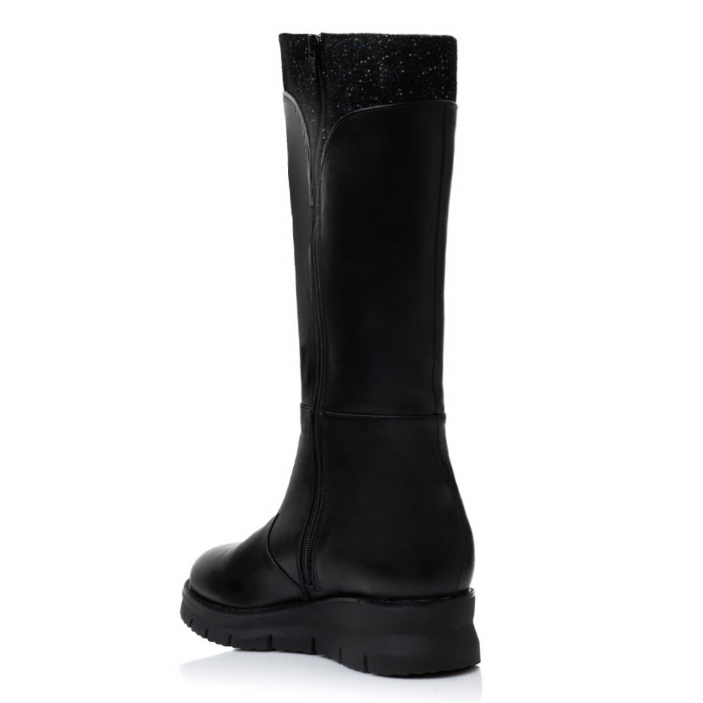Cizme Piele Talpa Inalta Confort Aris T16  - orice culoare