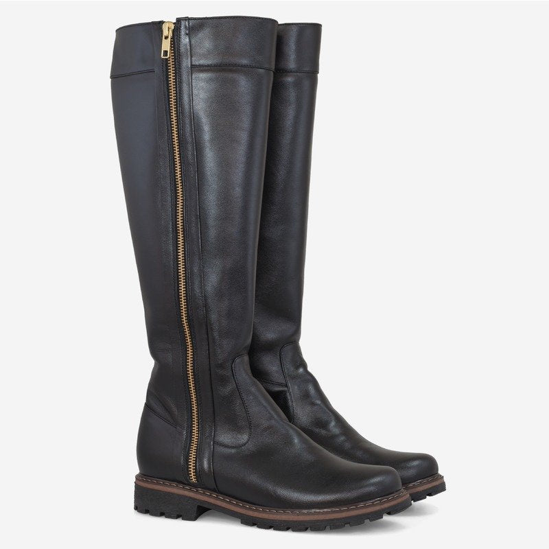 Cizme dama piele talpa joasa cu fermoar D3 - orice culoare