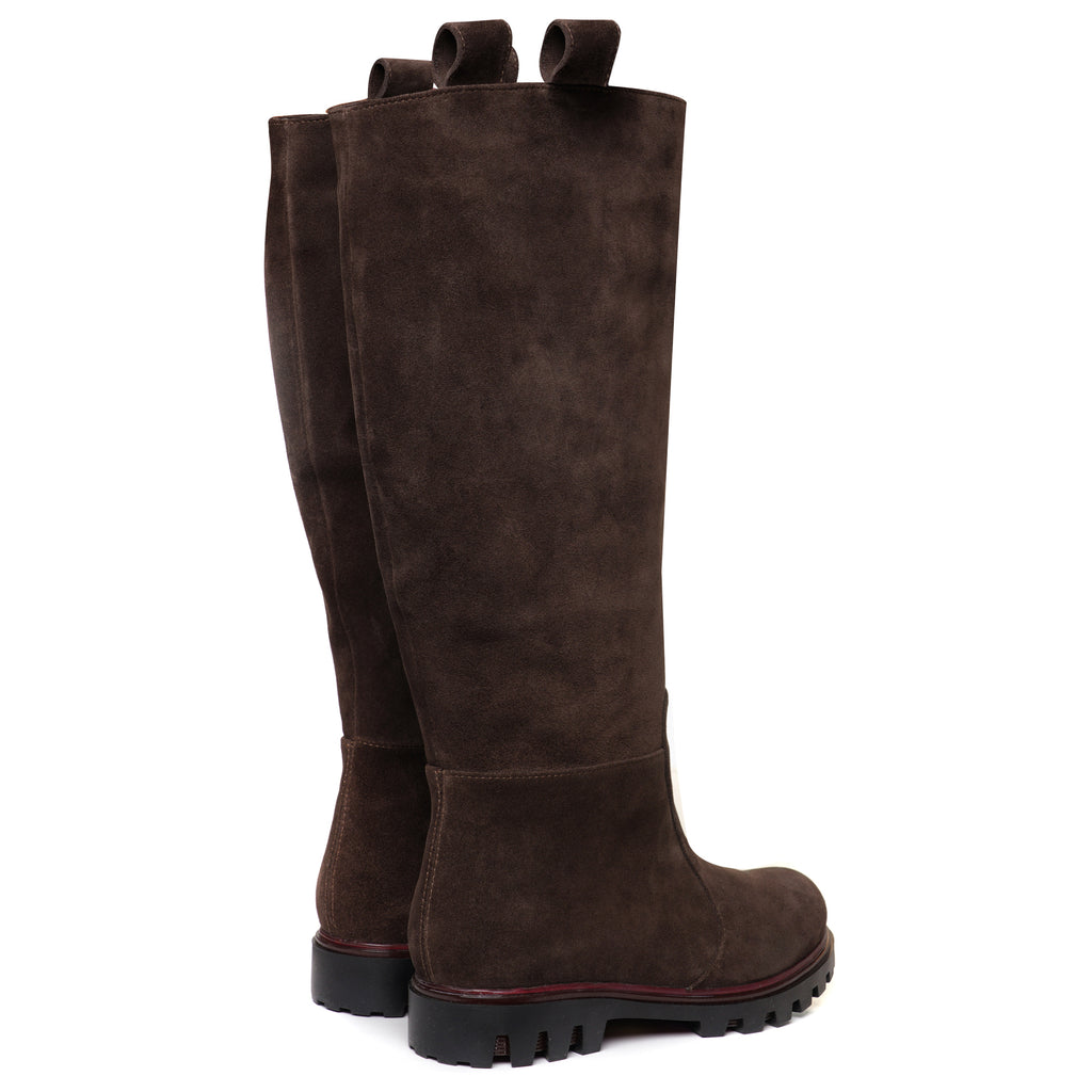 Cizme Piele Intoarsa Maro Comod E50 - orice culoare