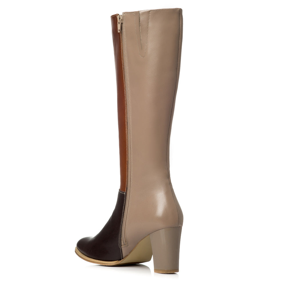 Cizme dama piele Elegance Maro - orice culoare