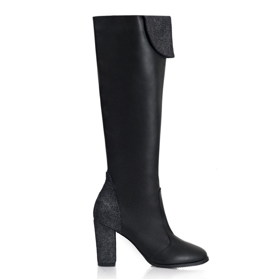 Cizme Inalte Piele Naturala Taisia T10 - orice culoare