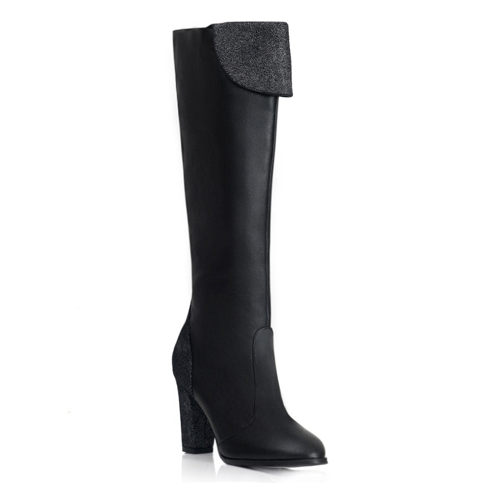 Cizme Inalte Piele Naturala Taisia T10 - orice culoare