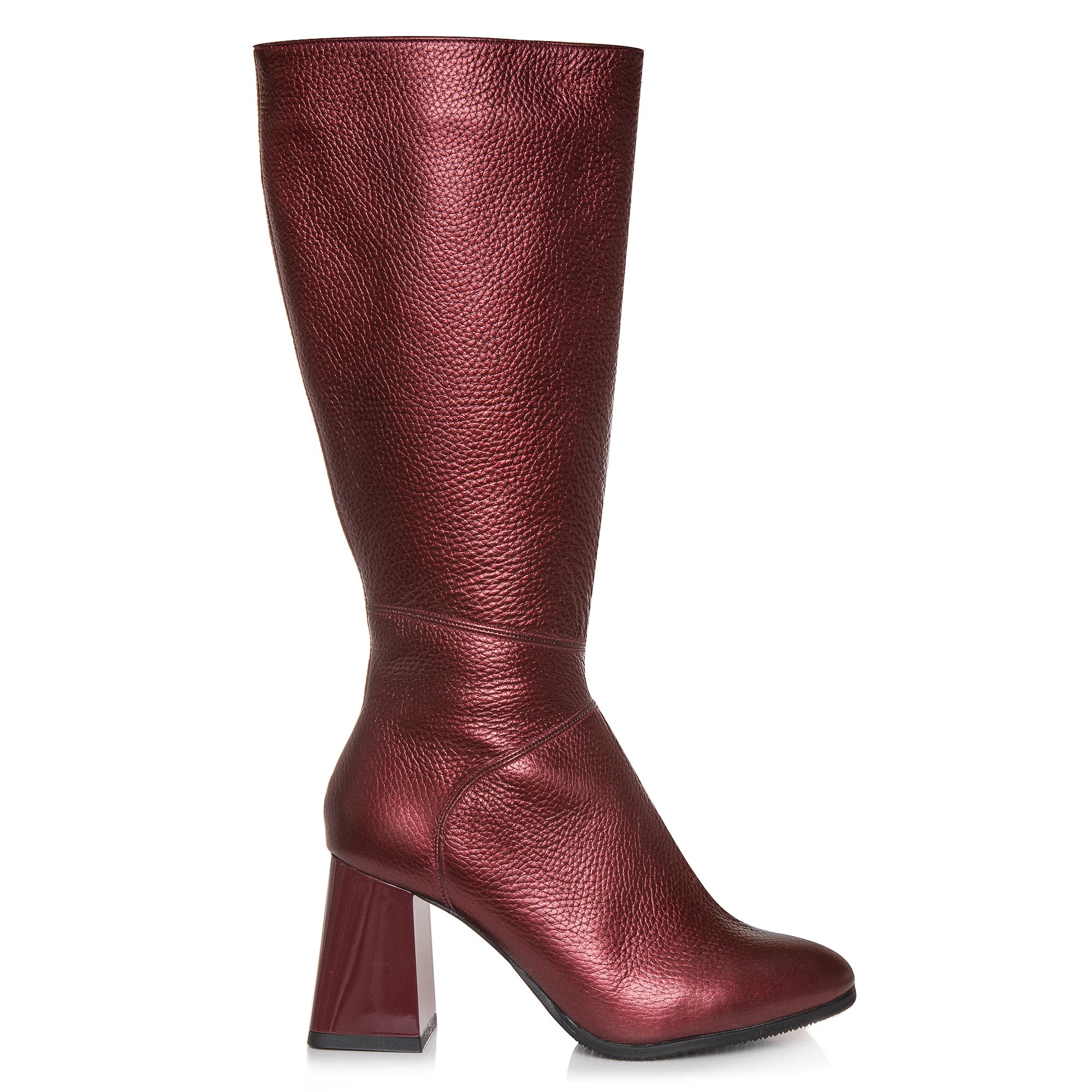 Cizme Piele Bordo Casual Cathi C23 - orice culoare