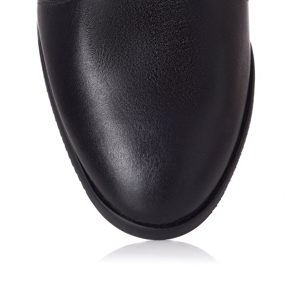 Cizme Dama Piele Negru/Color Amelie T3 orice culoare