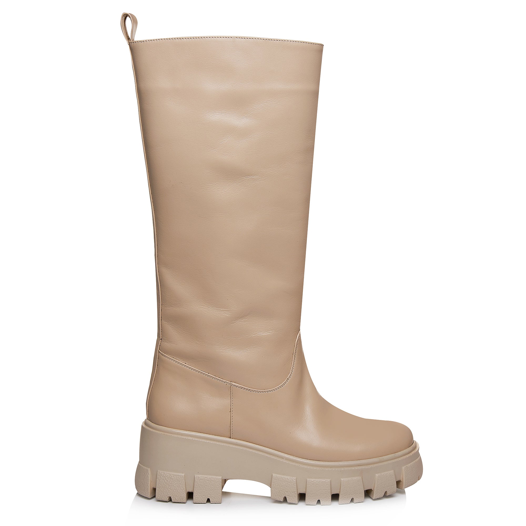 Cizme Talpa Bocanc Piele Bej  Artemis C10 - orice culoare