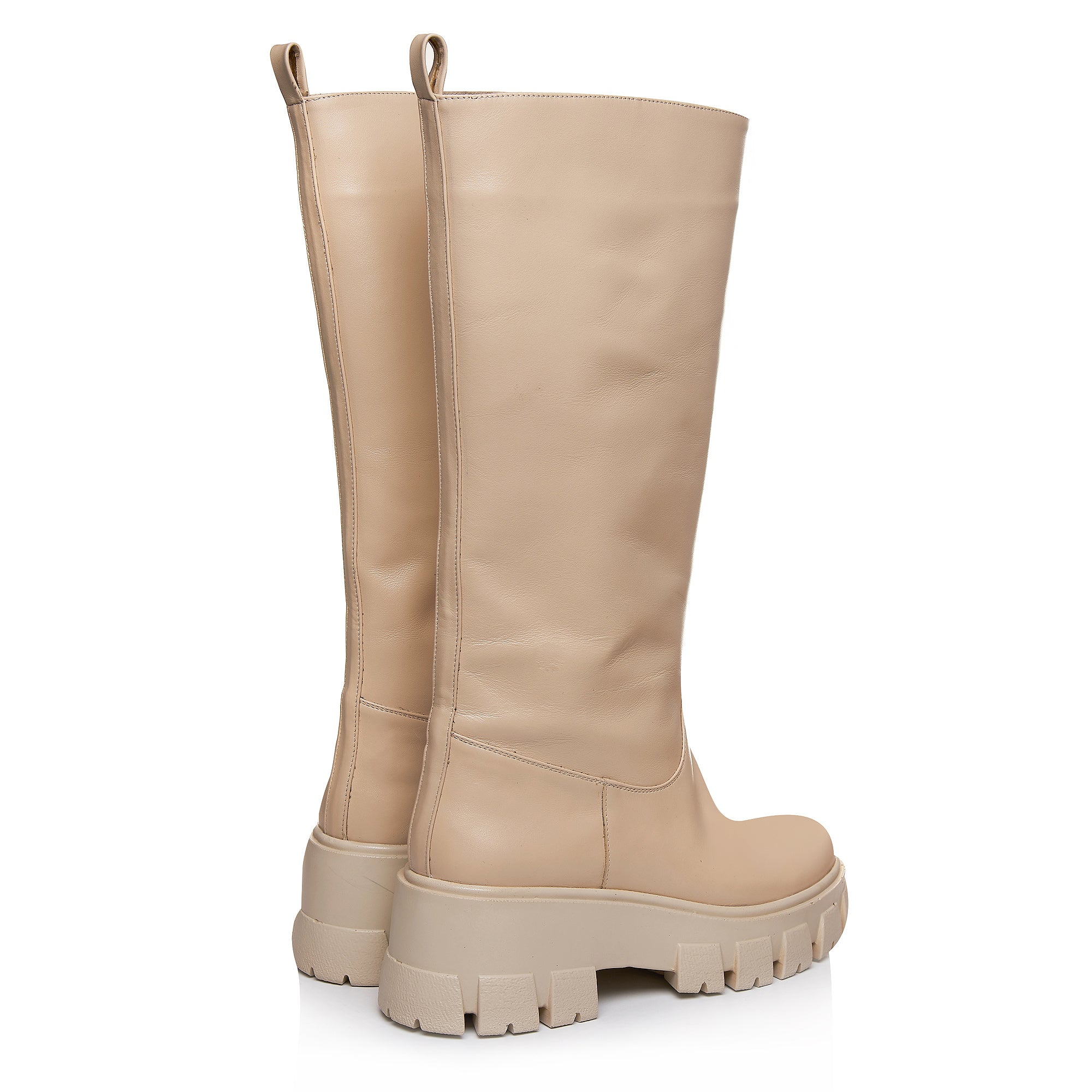 Cizme Talpa Bocanc Piele Bej  Artemis C10 - orice culoare