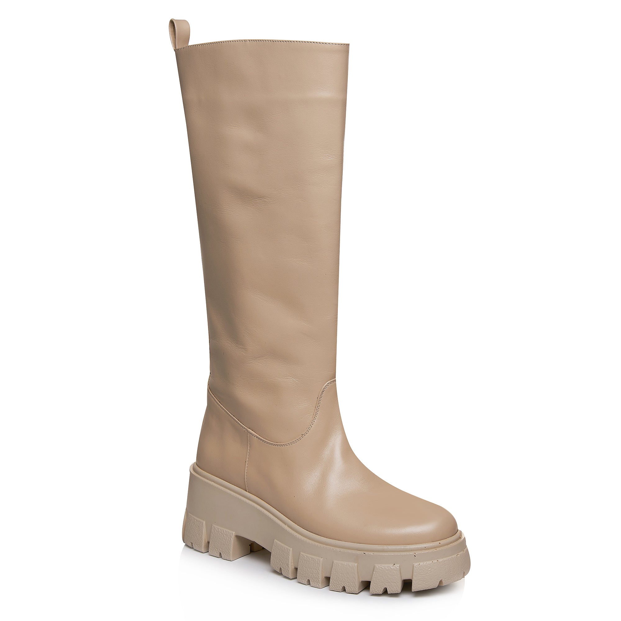 Cizme Talpa Bocanc Piele Bej  Artemis C10 - orice culoare