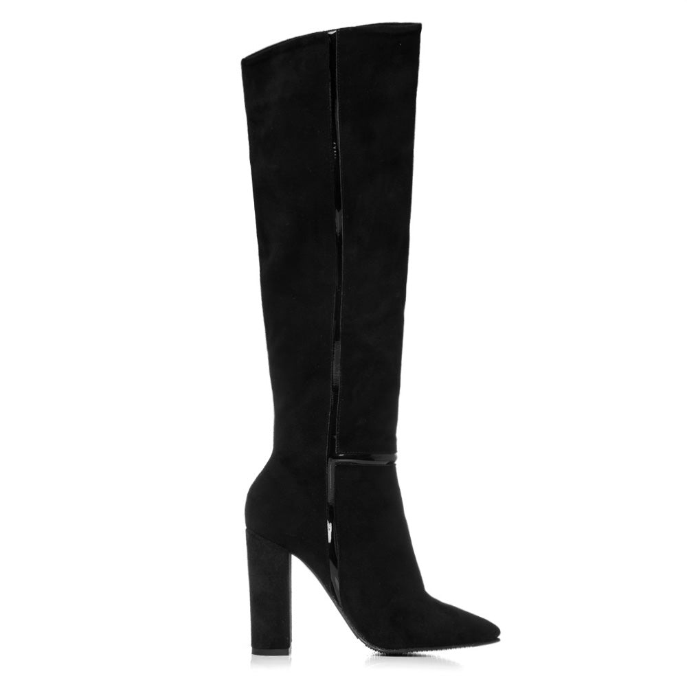 Cizme dama stiletto style toc gros  C10 - orice culoare