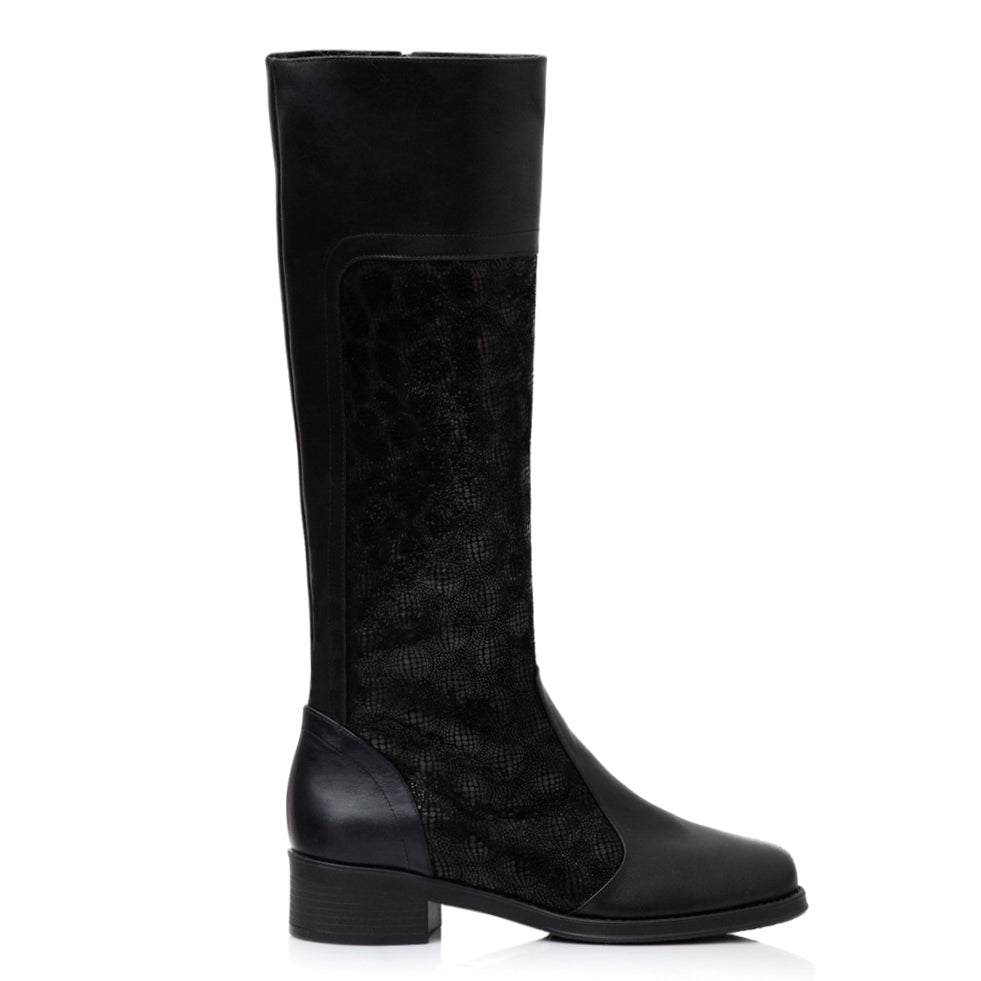 Cizme Talpa Joasa Piele Negru Model T15 - orice culoare