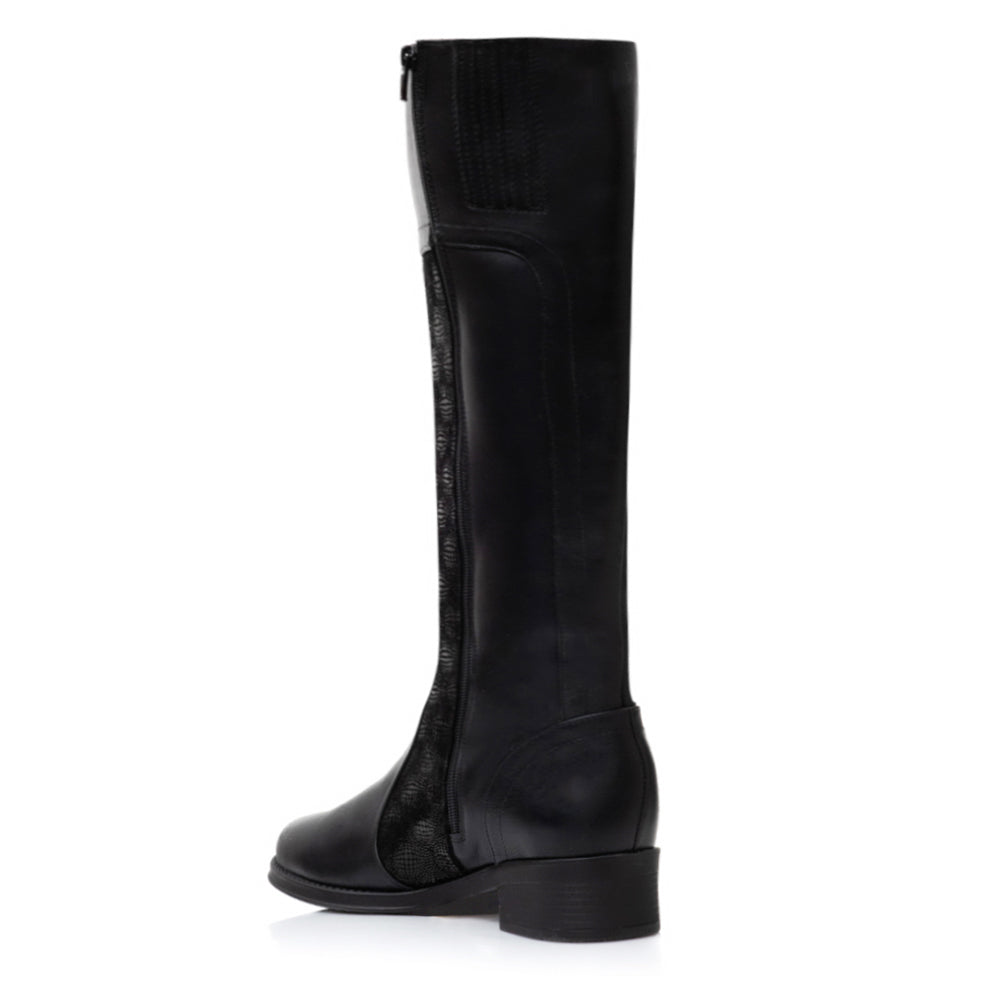 Cizme Talpa Joasa Piele Negru Model T15 - orice culoare