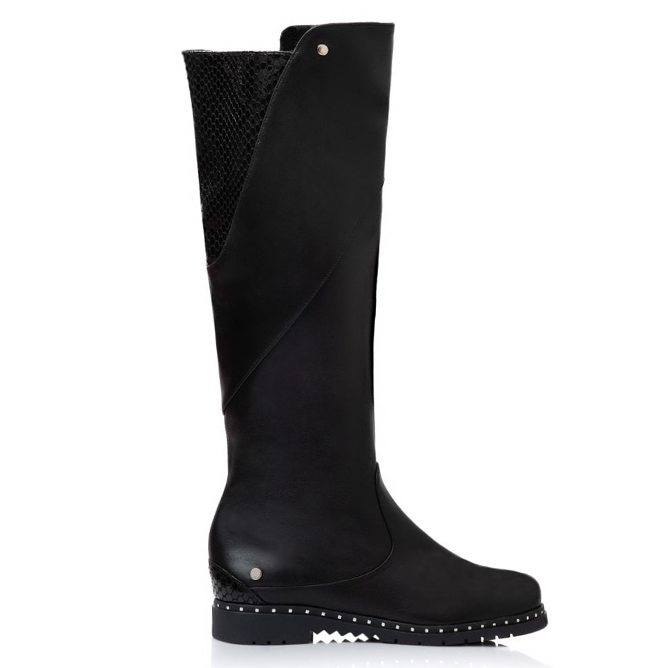 Cizme Talpa Joasa Piele Naturala Carista T12 - orice culoare