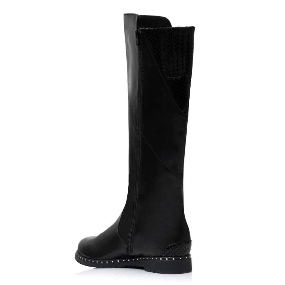 Cizme Talpa Joasa Piele Naturala Carista T12 - orice culoare