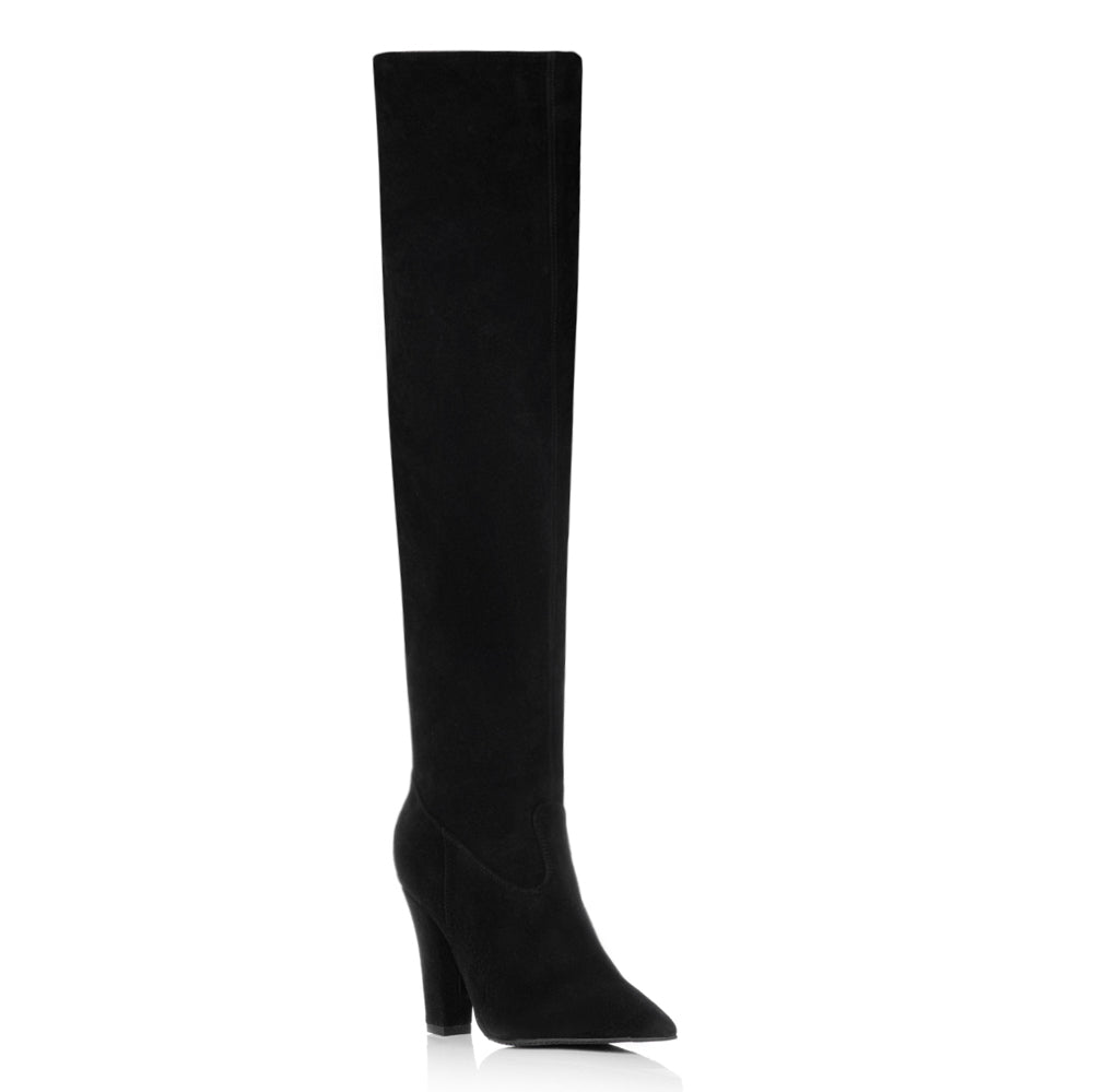 Cizme Peste Genunchi Toc Gros V25 - orice culoare