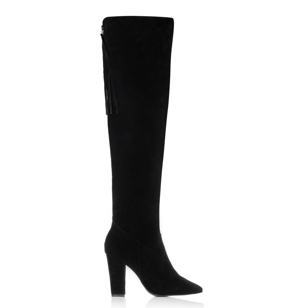 Cizme Peste Genunchi Toc Gros V25 - orice culoare