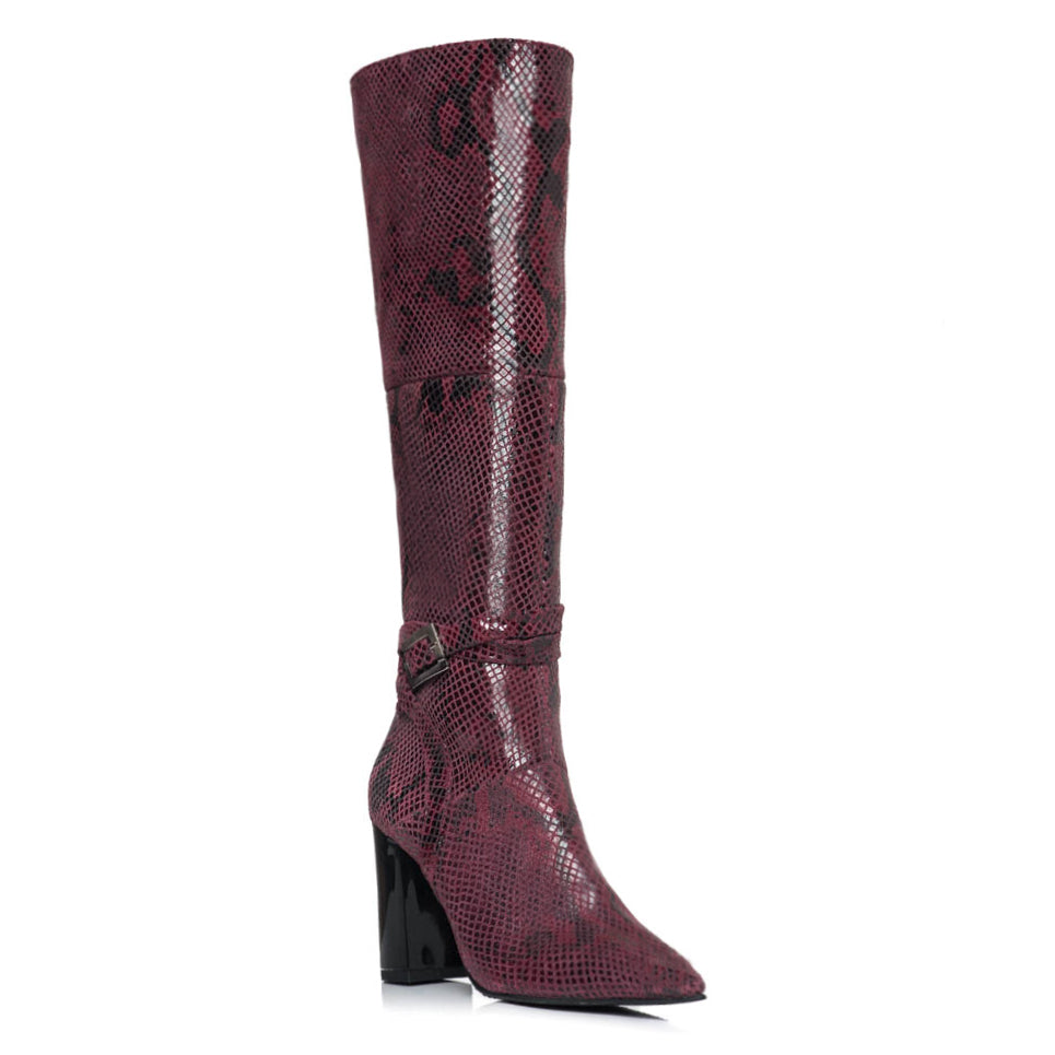 Cizme dama stiletto toc gros Madame C5 - orice culoare