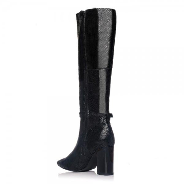 Cizme dama stiletto toc gros Madame Snake C5 - orice culoare