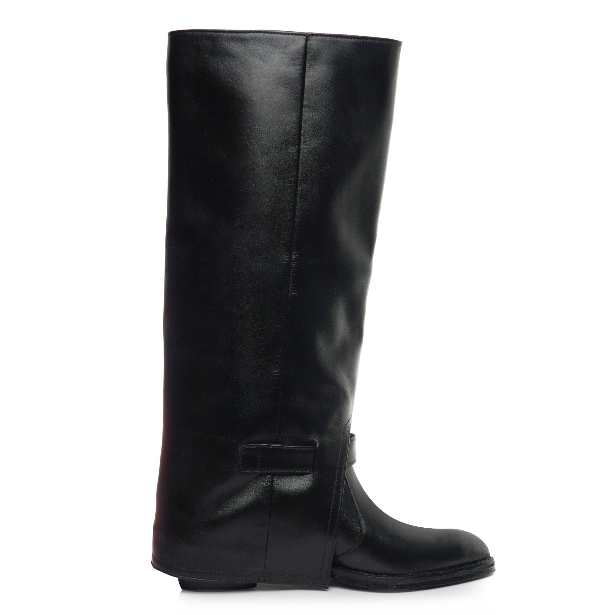 Cizme cu toc tip pantalon piele naturala bej - orice culoare (Copie)