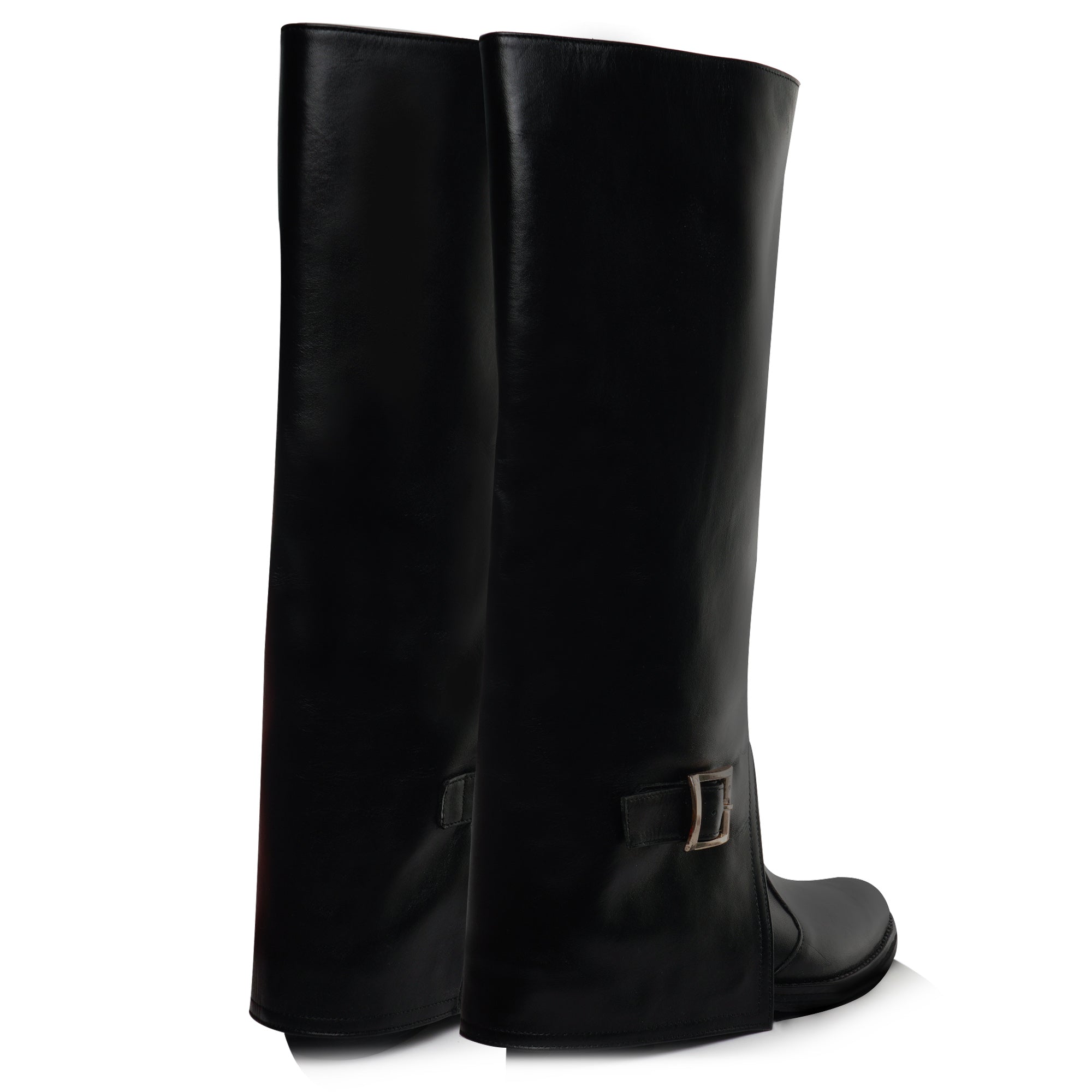 Cizme cu toc tip pantalon piele naturala bej - orice culoare (Copie)