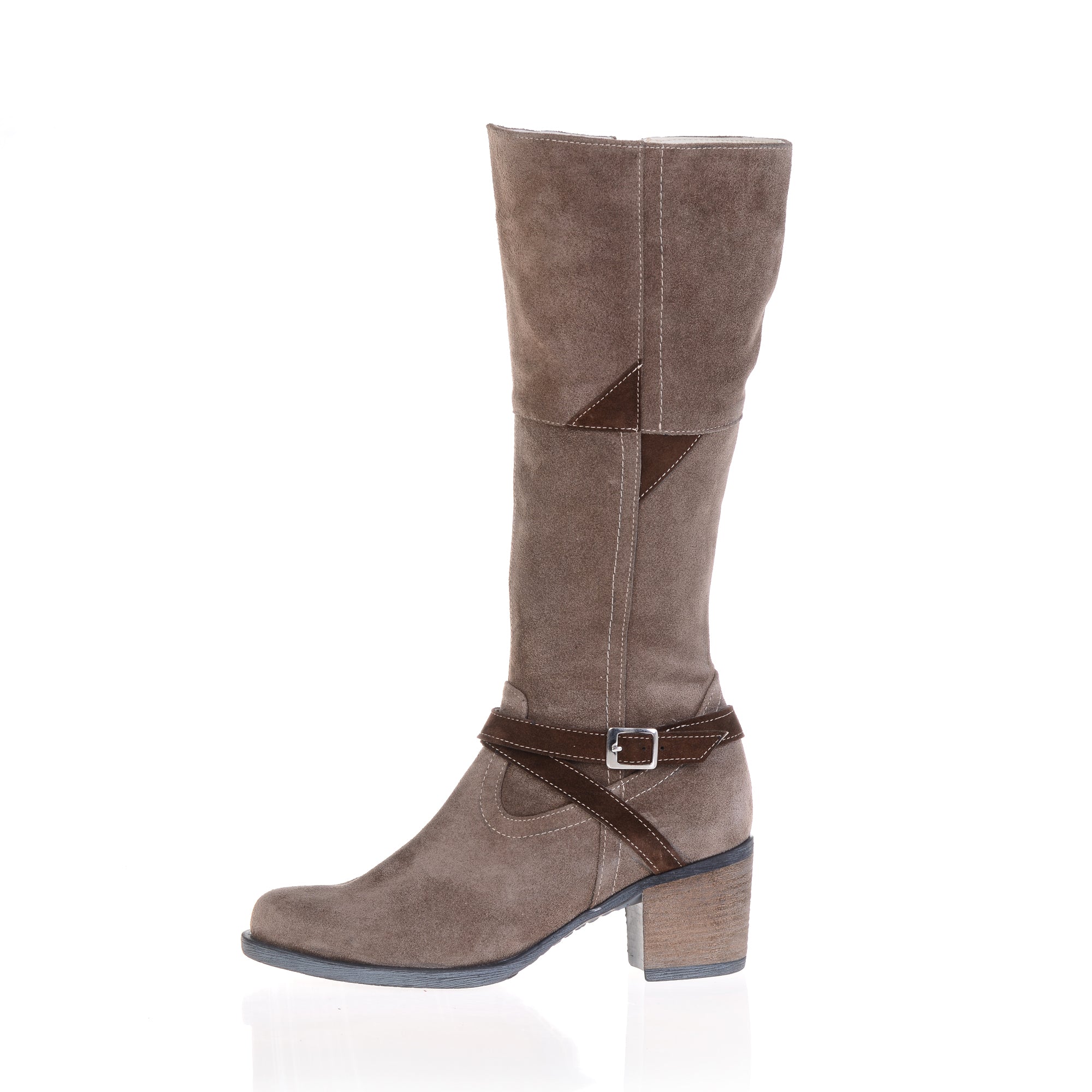 Cizme dama piele intoarsa Capucino - Bev