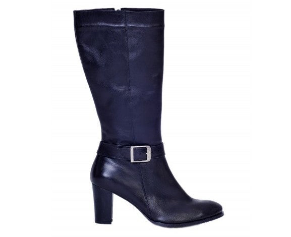 Cizme Cata piele naturala,disponibile pe orice culoare-negru