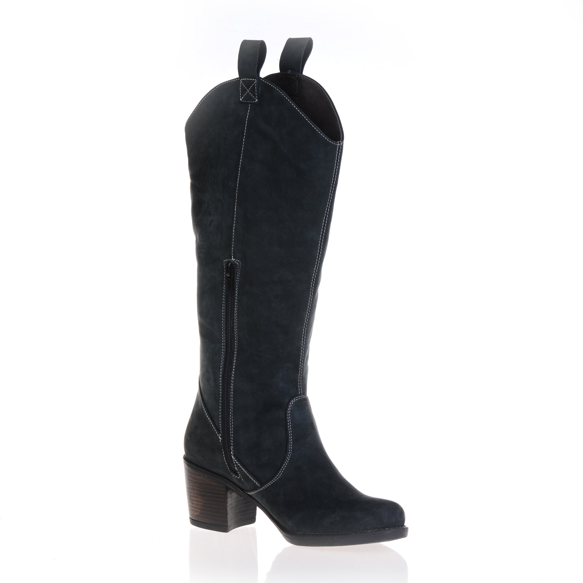 Cizme dama piele  Stoni Bleumarin- orice culoare