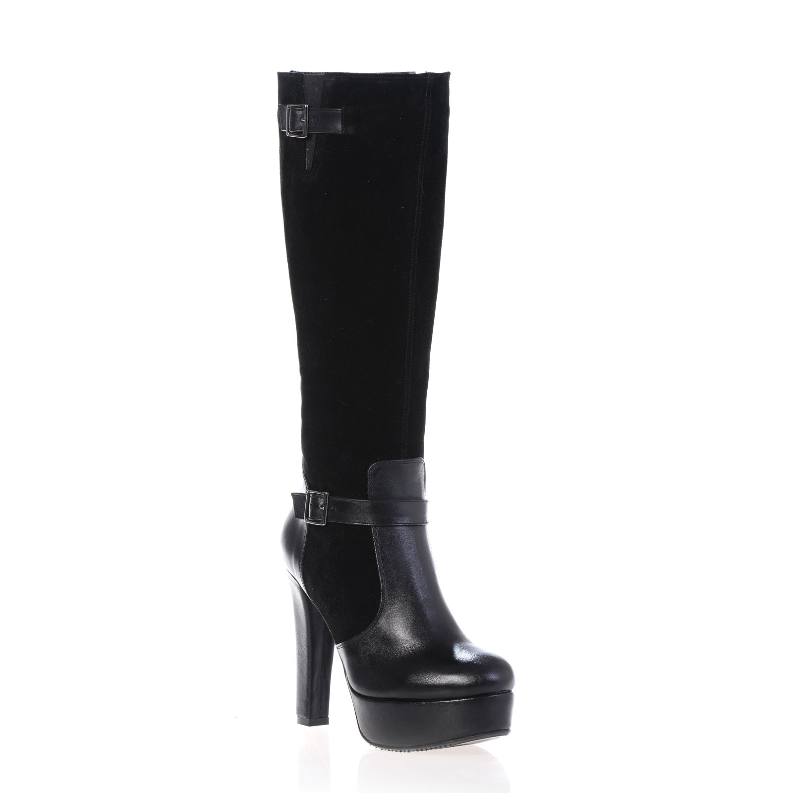 Cizme Lady Negru  V2 piele naturala  - orice culoare
