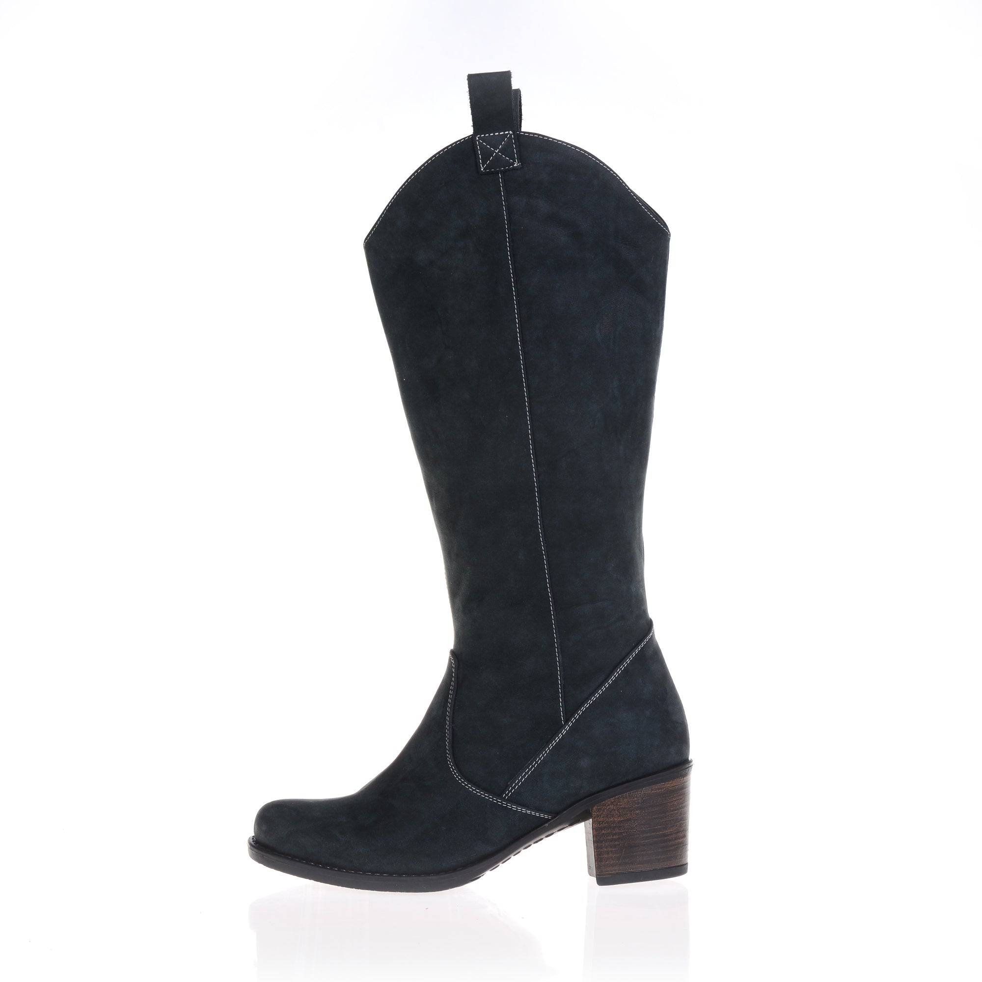 Cizme dama piele  Stoni Bleumarin- orice culoare